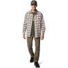 imageColumbia Mens Roughtail Stretch Flannel Long SleeveIron Ombre Tartan