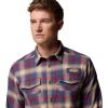 imageColumbia Mens Roughtail Stretch Flannel Long SleeveNocturnal Tracking Check