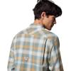 imageColumbia Mens Roughtail Stretch Flannel Long SleevePond Tracking Check