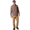imageColumbia Mens Roughtail Stretch Flannel Long SleeveSahara Ombre Tartan