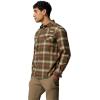 imageColumbia Mens Roughtail Stretch Flannel Long SleeveSurplus Green Tracking Check