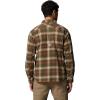 imageColumbia Mens Roughtail Stretch Flannel Long SleeveSurplus Green Tracking Check