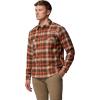 imageColumbia Mens Roughtail Stretch Flannel Long SleeveTobacco Tracking Check