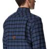 imageColumbia Mens Roughtail Stretch Flannel Long SleeveZinc Duck Blind Gingham