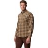 imageColumbia Mens Sharptail Long Sleeve Yarn Dye ShirtSurplus Green Triple Check