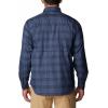 imageColumbia Mens Silver Ridge Utility Lite Plaid Long SleeveCollegiate Navy Trail Crossing Plaid