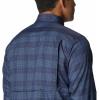 imageColumbia Mens Silver Ridge Utility Lite Plaid Long SleeveCollegiate Navy Trail Crossing Plaid