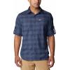 imageColumbia Mens Silver Ridge Utility Lite Plaid Long SleeveCollegiate Navy Trail Crossing Plaid