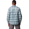 imageColumbia Mens Silver Ridge Utility Lite Plaid Long SleeveEverblue Ridge Ombre