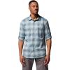 imageColumbia Mens Silver Ridge Utility Lite Plaid Long SleeveEverblue Ridge Ombre