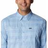 imageColumbia Mens Silver Ridge Utility Lite Plaid Long SleeveJet Stream Trail Crossing Plaid