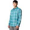 imageColumbia Mens Silver Ridge Utility Lite Plaid Long SleeveRiver Blue Large Blur Check