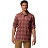 imageColumbia Mens Silver Ridge Utility Lite Plaid Long SleeveSpice Ridge Ombre