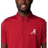 imageColumbia Mens Tech Trail PoloAla  Red Velvet