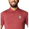 imageColumbia Mens Tech Trail PoloFsu  Cabernet