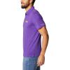 imageColumbia Mens Tech Trail PoloLsu  Vivid Purple