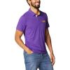 imageColumbia Mens Tech Trail PoloLsu  Vivid Purple