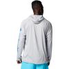 imageColumbia Mens Terminal Tackle HoodieCool GreyVivid Blue Logo