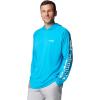 imageColumbia Mens Terminal Tackle HoodieOcean BlueWhite Logo