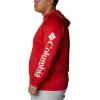 imageColumbia Mens Terminal Tackle HoodieRed SparkWhite Logo
