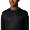 imageColumbia Mens Terminal Tackle PFG Fish Flag Long Sleeve Shirt DiscontinuedBlackGa Fish