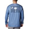 imageColumbia Mens Terminal Tackle PFG Fish Flag Long Sleeve Shirt DiscontinuedBluestoneSc Fish
