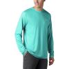 imageColumbia Mens Terminal Tackle PFG Fish Flag Long Sleeve Shirt DiscontinuedBright AquaDark Pool