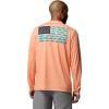 imageColumbia Mens Terminal Tackle PFG Fish Flag Long Sleeve Shirt DiscontinuedBright Nectar