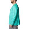 imageColumbia Mens Terminal Tackle PFG Fish Flag Long Sleeve Shirt DiscontinuedElectric TurquoiseSun Glow