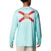 imageColumbia Mens Terminal Tackle PFG Fish Flag Long Sleeve Shirt DiscontinuedGulf StreamFl Fish