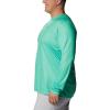 imageColumbia Mens Terminal Tackle PFG Fish Flag Long Sleeve Shirt DiscontinuedLight JadeMetal Inshore Fish
