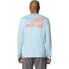 imageColumbia Mens Terminal Tackle PFG Fish Flag Long Sleeve Shirt DiscontinuedMarine Light