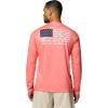 imageColumbia Mens Terminal Tackle PFG Fish Flag Long Sleeve Shirt DiscontinuedMelonade