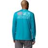 imageColumbia Mens Terminal Tackle PFG Fish Flag Long Sleeve Shirt DiscontinuedOcean Teal