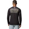 imageColumbia Mens Terminal Tackle PFG Fish Flag Long Sleeve Shirt DiscontinuedSharkCypress