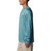 imageColumbia Mens Terminal Tackle PFG Fish Flag Long Sleeve Shirt DiscontinuedTranquil TealMint Cay Trout Flies