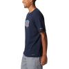 imageColumbia Mens Thistletown Hills Short SleeveCollegiate Navy HthrWanderland Graphic
