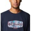 imageColumbia Mens Thistletown Hills Short SleeveCollegiate Navy HthrWanderland Graphic