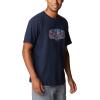 imageColumbia Mens Thistletown Hills Short SleeveCollegiate Navy HthrWanderland Graphic