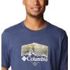 imageColumbia Mens Thistletown Hills Short SleeveDark Mountain HeatherHikers Graphic