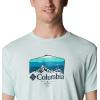 imageColumbia Mens Thistletown Hills Short SleeveIcy Morn HeatherHikers Graphic