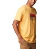 imageColumbia Mens Thistletown Hills Short SleeveMango HeatherHikers Graphic