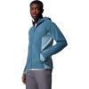 imageColumbia mens Arctic Peak Hooded Full ZipEverblueCrushed Blue