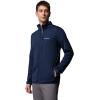 imageColumbia mens Essential Hike Grid Fleece Full ZipCollegiate Navy