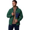 imageColumbia mens Fast Trek Overlay Hooded Full ZipRain ForestCollegiate Navy