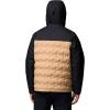imageColumbia mens Grand Trek III Down Hooded JacketCanoeBlack