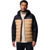 imageColumbia mens Grand Trek III Down Hooded JacketCanoeBlack