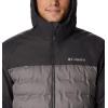 imageColumbia mens Grand Trek III Down Hooded JacketCity Grey  Shark
