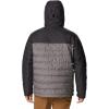 imageColumbia mens Grand Trek III Down Hooded JacketCity Grey  Shark