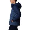 imageColumbia mens Grand Trek III Down Hooded JacketDark Mountain  Collegiate Navy